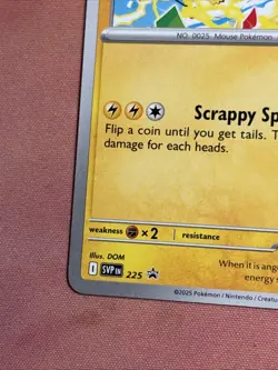 Pokemon Card - Pikachu 225 Pokemon World Championship 2025 Anaheim Promo - Image 5