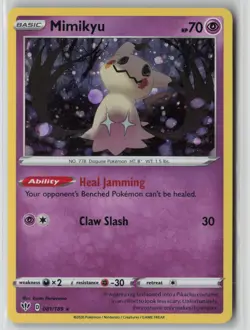 Mimikyu 081/189 Holo Promo Miscellaneous Cards & Products Pokemon NM - Image 1