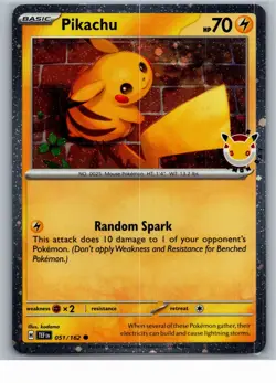 Pikachu (Pokemon Day 2026) Holo Miscellaneous Cards & Products 051/162 2026 NM - Image 1