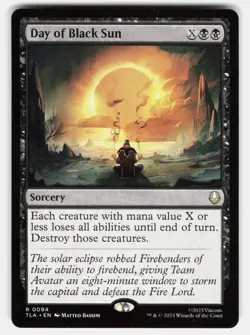 Day Of Black Sun R0094 (NM) Rare Avatar TLA Magic The Gathering 2026 Card TCG - Image 1