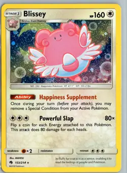 Blissey - (Cosmos Holo) Holo Promo Miscellaneous Cards & Products 153/214 NM - Image 1