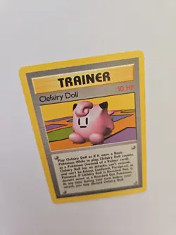 Clefairy Doll Base Set 70/102 Regular Rare Shadowless LP Pokemon Card - Image 3