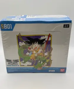 SEALED SB01 - DRAGON BALL FUSION WORLD CARD GAME MANGA BOOSTER SB01 ENGLISH BOX - Image 5