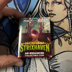 Secrets of Strixhaven AR-Enhanced Collectible Coin Unopened Sealed - Image 1