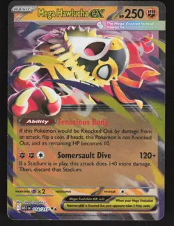 Mega Hawlucha ex 116/217 Double Rare Ascended Heroes Pokemon Near Mint - Image 1