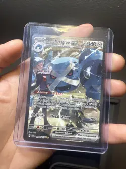 Pokemon TCG Steven's Metagross ex 289/217 Secret Rare Holo - Image 1
