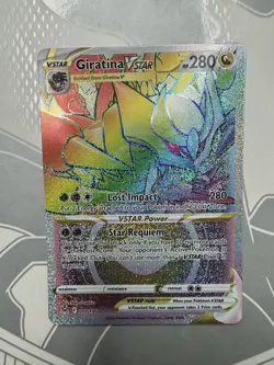 Pokemon TCG Giratina VSTAR Sword & Shield - Lost Origin 201/196-Near Mint. - Image 2