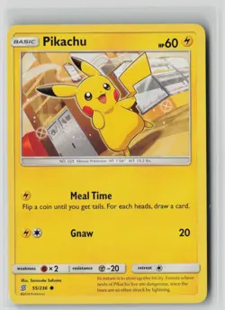 Pikachu 55/236 Common Unified Minds Pokemon HP - Image 1