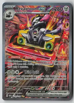 Revavroom ex 224/197 Special Illustration Rare Obsidian Flames Pokemon NM - Image 1