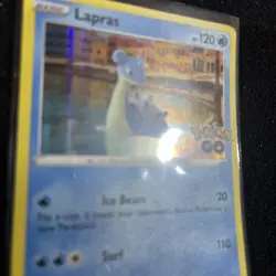 Pokemon TCG Lapras Pokemon Go 023/078 Holo Holo Rare - Image 2