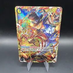 One Piece CCG Sabo OP13-120 Secret Rare Near Mint Foil - Image 1