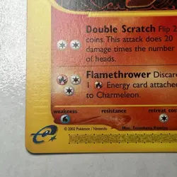 Pokemon TCG Charmeleon EXPEDITION E Reader Non Holo 73/165 NM Card - Image 5