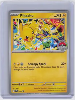 Pikachu - (World Championship 2025) Promo SV: Scarlet & Violet Promo Cards 225 N - Image 1