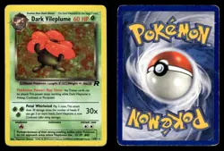 Dark Vileplume 13/82 Unlimited Holo Rare Team Rocket Pokemon Card - Image 1