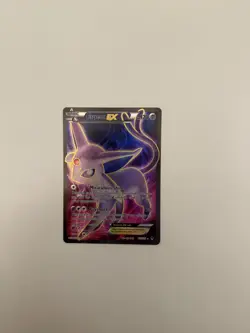 Espeon EX (Full Art) 117/122 Breakpoint Holo POKEMON CARD - Image 1