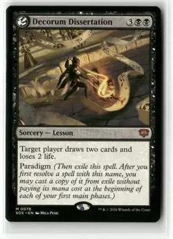 MTG Secrets of Strixhaven Decorum Dissertation MYTHIC NM/Unplayed - Image 1