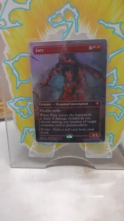 2024 MTG Magic The Gathering SPG Special Guests Textured Foil #52 Fury - Image 1