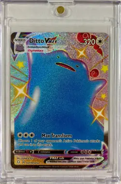 Pokemon TCG Shining Fates Ditto VMAX SV119/SV122 Shiny Ultra Rare NM to Flawless - Image 1