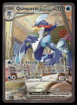 Pokemon Cards Quaquaval ex 260/193 Paldea Evolved Special Illustration Rare NM - Image 1