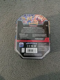 POKEMON TCG - Slashing Legends Tin Koraidon EX ** SEALED ** 4 Booster - Image 2