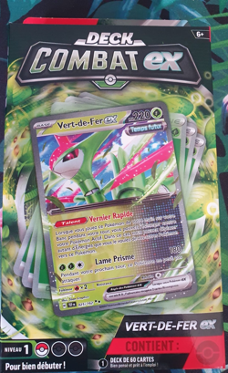 🔰 Pokemon JCC - Deck Combat EX Vert-de-Fer - FR - Neuf et Scelle - Image 1