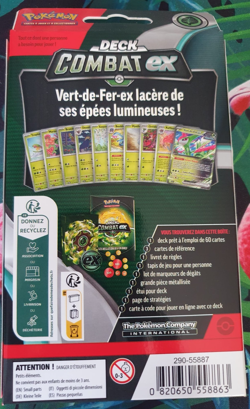 🔰 Pokemon JCC - Deck Combat EX Vert-de-Fer - FR - Neuf et Scelle - Image 2