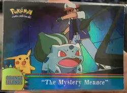 Pokemon Topps The Mystery Menace Series 3 Orange Islands Rainbow Foil - Image 1