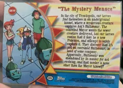 Pokemon Topps The Mystery Menace Series 3 Orange Islands Rainbow Foil - Image 2