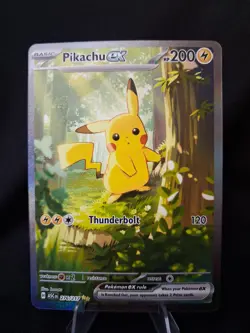 Pikachu ex 276/217 Ascended Heroes SIR Pokemon Card Special Illustration Rare - Image 1