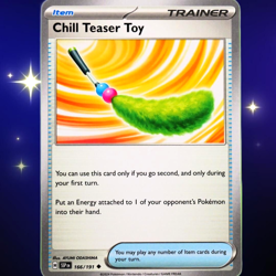 Chill Teaser Toy - Uncommon - Pokemon TCG Surging Sparks #166/191 - Image 1