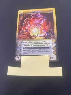 Chaotic Card Fazkaal M'arrillian Invasion Beyond the Doors Super Rare - Image 1