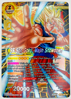 SS Son Goku Majin Showdown | Foil Dragon Ball Super Card Game | NM - Image 1