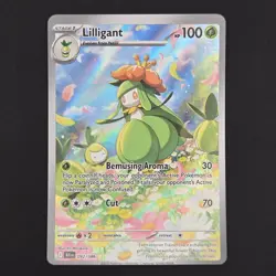 Pokemon TCG Card Lilligant 092/086 Black Bolt Illustration Rare *English* - NM - Image 1