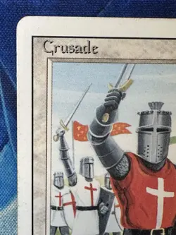 Cru Sade Revised Heavily Played MTG Magic The Gathering CLEAN FRONT HP BACK - Image 2