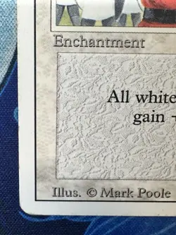 Cru Sade Revised Heavily Played MTG Magic The Gathering CLEAN FRONT HP BACK - Image 4