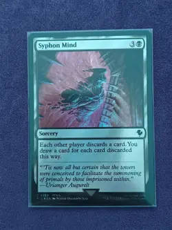 Syphon Mind Surge Foil - FIC 0288 NM - MTG Magic - Image 1
