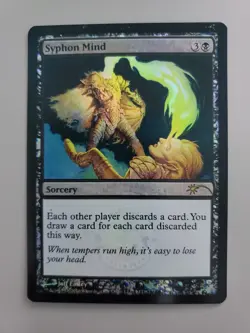 MTG Syphon Mind WPN & Gateway Promos Foil Rare LP - Image 1