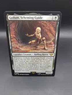 Gollum, Scheming Guide - Rare LotR: Tales of Middle-earth NM Magic The Gathering - Image 1