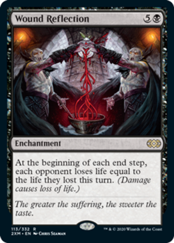 1 x Wound Reflection - Double Masters - Moderate Play - MTG - Image 1