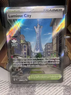 Lumiose City Full Art Trainer Rare 111/088 Pokemon ME03: Perfect Order - Image 1