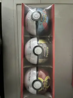 6x Pokemon TCG Poke Ball Tins Sealed Bundle Mixed Costco 3 pack x2 - Image 4
