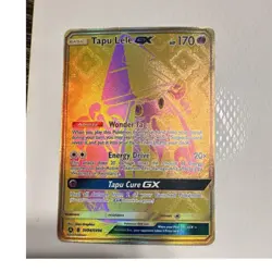 Pokemon Tapu Lele GX SV94/SV94 Hidden Fates Shiny Vault Shiny Holo Rare Full Art - Image 1
