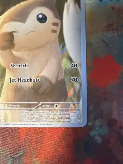 Pokemon TCG Furret 168/159 Illustration Rare Holo Full Art Stage 1 120 HP ENG - Image 4
