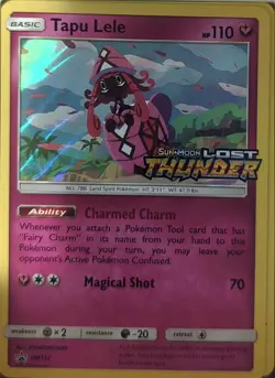 Pokemon Sun & Moon Promo Holo Tapu Lele - (Prerelease) SM152 Holo P NM - Image 1