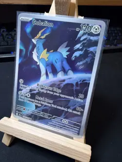 Pokemon TCG Cobalion 144/086 Illustration Rare – Black Bolt – Near Mint - Image 1