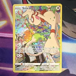 Pokemon TCG Smeargle TG10/TG30 Silver Tempest Trainer Gallery Full Art Holo EN - Image 1