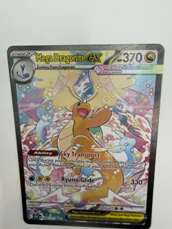 MEGA DRAGONITE EX 290/217 SPECIAL ILLUSTRATION RARE ASCENDED HEROES POKEMON - Image 2