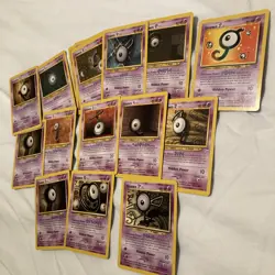 Pokemon TCG Unknown Alphabet Neo Bundle Lot - Near Mint/LP Read Description - Image 1