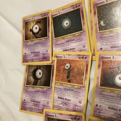 Pokemon TCG Unknown Alphabet Neo Bundle Lot - Near Mint/LP Read Description - Image 2