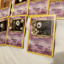 Pokemon TCG Unknown Alphabet Neo Bundle Lot - Near Mint/LP Read Description - Image 5
